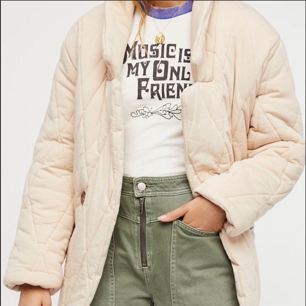 SOLD Free People Tawny Pillow Jacket Sz Small